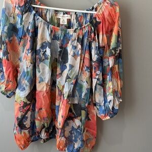 Sky’s the limit  Multicolor Floral Blouse